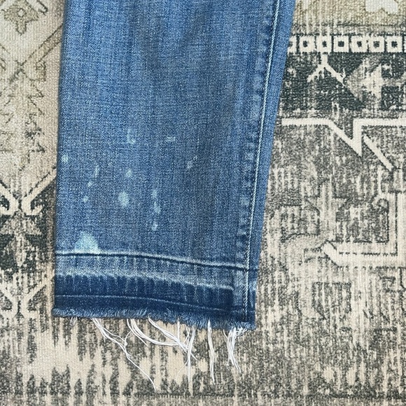 Loft women’s distressed skinny crop jeans size 26 - Picture 3 of 11